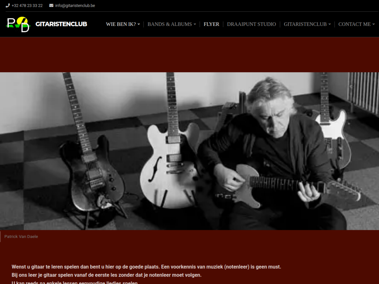 Screenshot Gitaristenclub