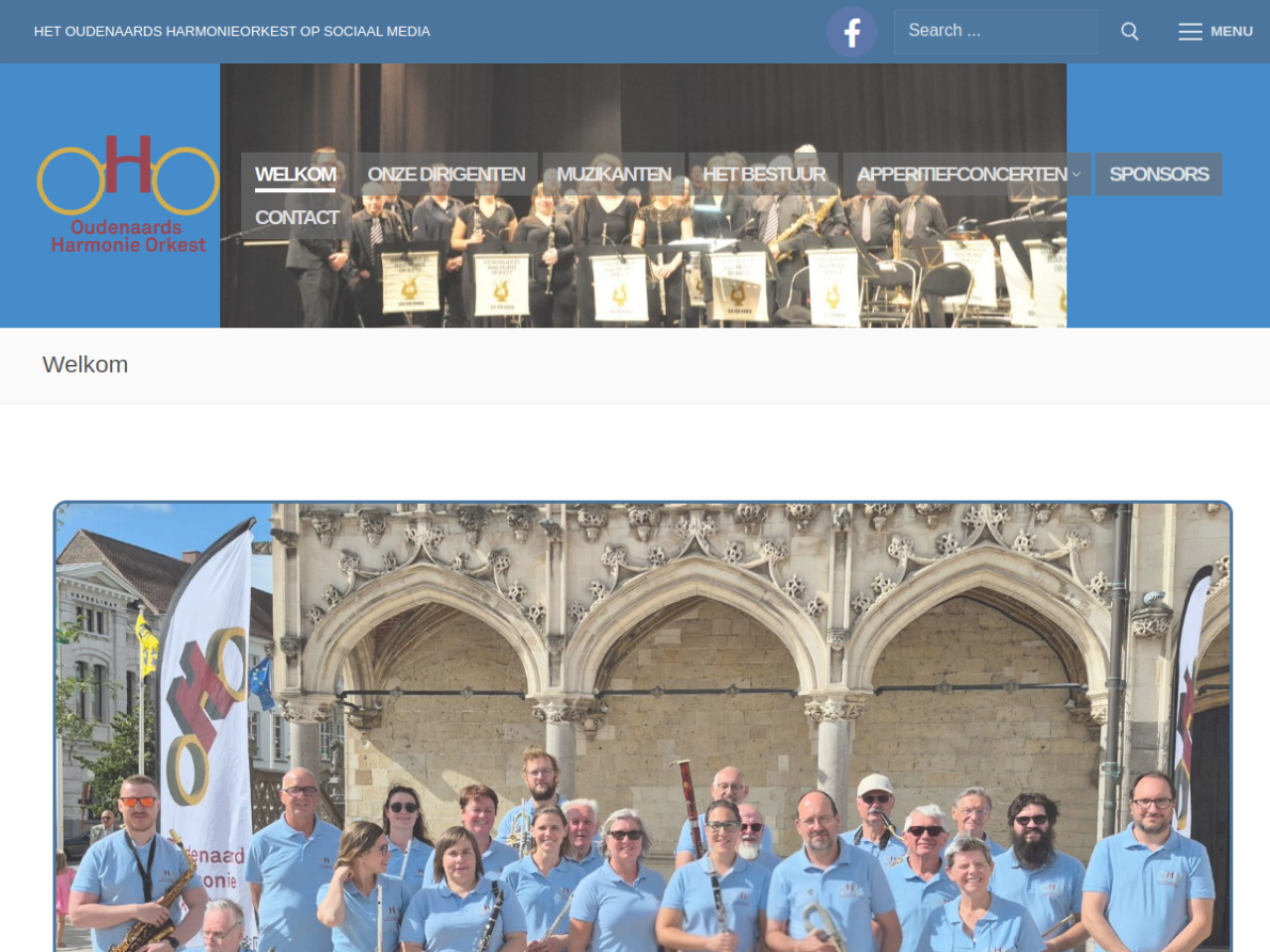 Screenshot Oudenaardsharmonieorkest